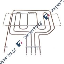 Αντίσταση με γκριλ 2800watt (1100+1700watt) άνω μέρος φούρνου κουζίνας BOSCH / SIEMENS / PITSOS / NEFF