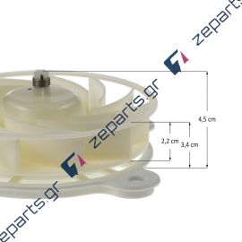 Ανεμιστήρας Ψυγείου ZWF-30-3 12V 1870RPM DA96-00968A, DA31-00287B, DA31-00305B BEKO / DAEWOO / ΓΕΝΙΚΗΣ ΧΡΗΣΗΣ