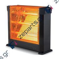 KUMTEL KS-2760 2200W Σόμπα, Θερμάστρα μαύρη