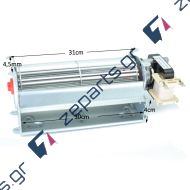 Μοτέρ - Ανεμιστήρας (βεντιλατέρ) 30cm 36W 220volt 1800Rpm 260m³/h Γενικής Χρήσης