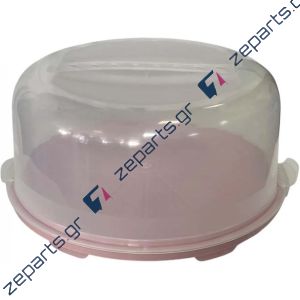 Τουρτιέρα Πλαστική Στρογγυλή 36x16cm