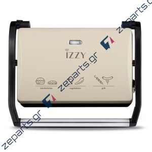 Τοστιέρα Σαντουϊτσιέρα IZZY PANINI CREME 123