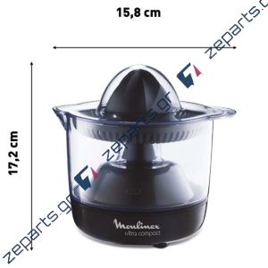 MOULINEX PC1208 Ultra Compact Στυπτήριο 25W 0,45L