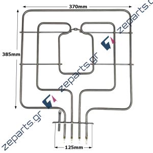 Αντίσταση άνω φούρνου κουζίνας SIEMENS / BOSCH 2700W (1300+1500) 00776188
