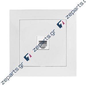 Πρίζα τηλεφώνου μονή χωνευτή