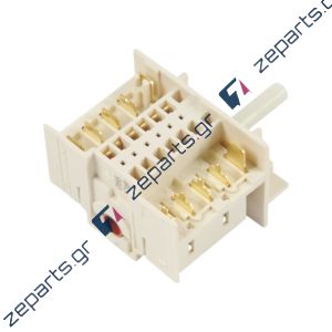 Διακόπτης εστίας 7 θέσεων (0+6 θέσεων) ZANUSSI / AEG / ELECTROLUX Original 3890832011