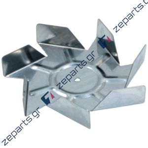 Φτερωτή στo μοτέρ αερόθερμου φούρνου κουζίνας ARISTON / ASKO