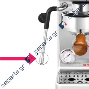 Ακροφύσιο ατμού για αφρόγαλα καφετιέρας R-98300 Suprema Οriginal