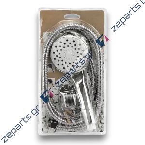 Σπιράλ μπάνιου 1,5m σετ με λαβή - τηλέφωνο χρωμέ ΓΕΝΙΚΗΣ ΧΡΗΣΗΣ