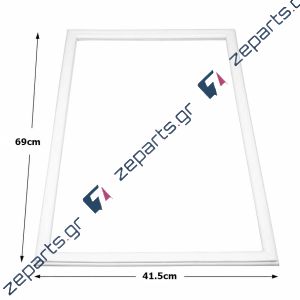 Λάστιχο πόρτας κατάψυξης ψυγείου 69x41,5cm SIEMENS / PITSOS / BOSCH 00474026, 00236045, 00218856, 00216864