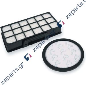 Φίλτρo σκούπας σετ εισαγωγής & εξαγωγής αέρα στο μοτέρ HEPA ROWENTA SILENCE FORCE CYCLONIC