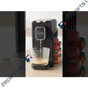 IZZY μηχανή Espresso με κάψουλα & θήκη IZ-3060