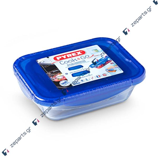 Φαγητοδοχεία Ορθογώνια Cook&Go (281P + 282P Cook&Go) PYREX