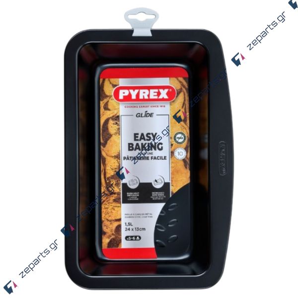Αντικολλητική Φόρμα Κέικ PYREX Ορθογώνια 24x13cm Glide