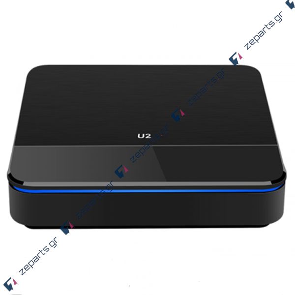 TV Box U2 4K UHD με WiFi USB 2.0 / USB 3.0 4GB RAM και 32GB Αποθηκευτικό Χώρο με Λειτουργικό Android 9.1