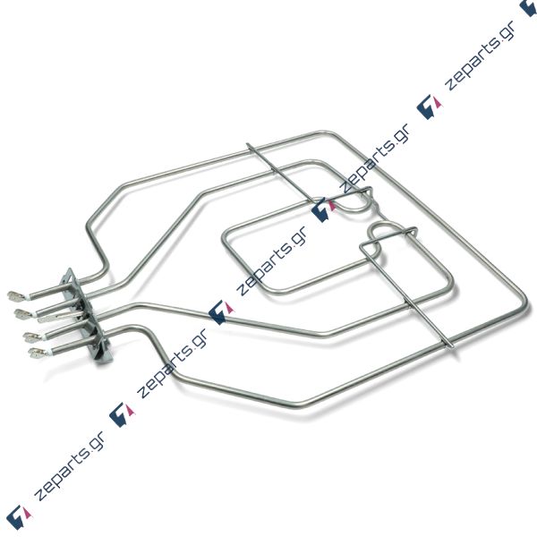 Αντίσταση με γκρίλ ανοξείδωτη 2800W (1300+1500W) άνω μέρος φούρνου κουζίνας BOSCH / SIEMENS / PITSOS / NEFF 00470845