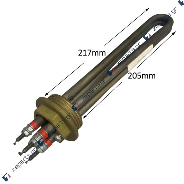 Αντίσταση 1500watt 230volt 1" 1/4 με 4 άκρα καφετιέρας επαγγελματικής