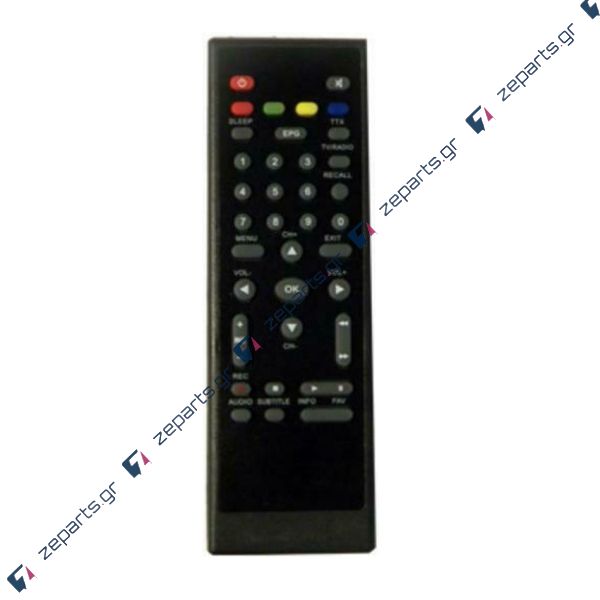 Τηλεχειριστήριο LOR 168B για δέκτες DVB-T