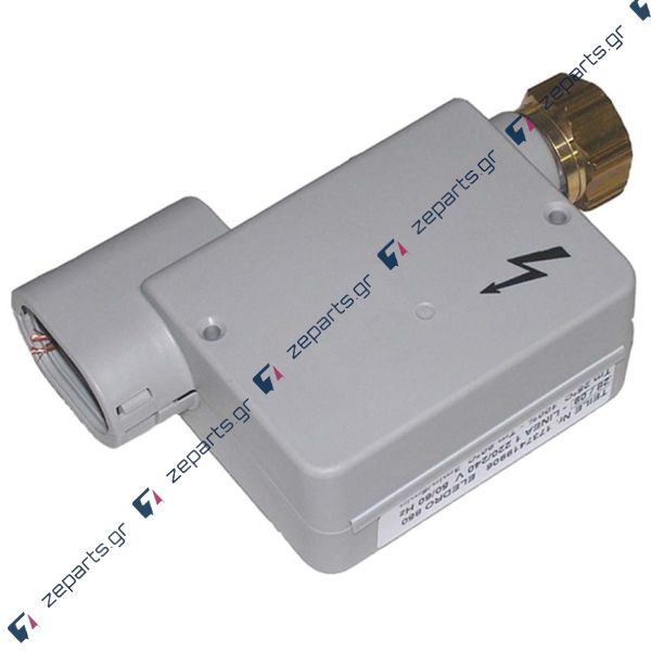 Βαλβίδα μαγνητική aqua stop στον σωλήνα εισαγωγής νερού πλυντηρίων πιάτων / ρούχων BOSCH / PITSOS / SIEMENS