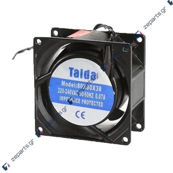 Μοτέρ ανεμιστήρας 80x80x38mm 220V