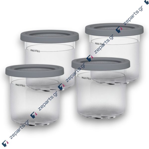 Δοχείο μείγματος παγωτού 473ml NINJA NC300, NC302 σετ 4τεμ Original