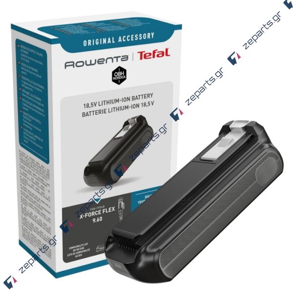 Μπαταρίες σκούπας stick 18.5V ROWENTA X-FORCE FLEX 9.60 Original ZR009711