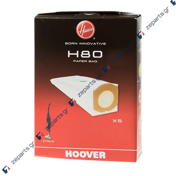 Σακούλες πάνινες ηλεκτρικής σκούπας HOOVER SYRENE, H80 Original 35601774